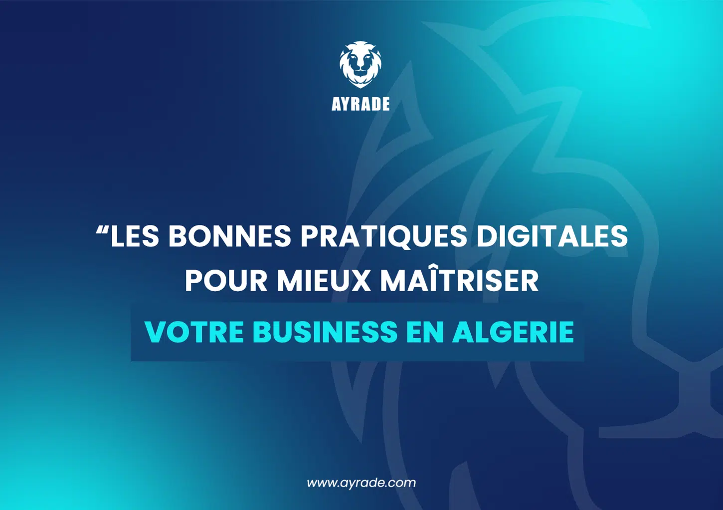 Les bonnes pratiques digitales pour mieux maîtriser votre business en Algérie !