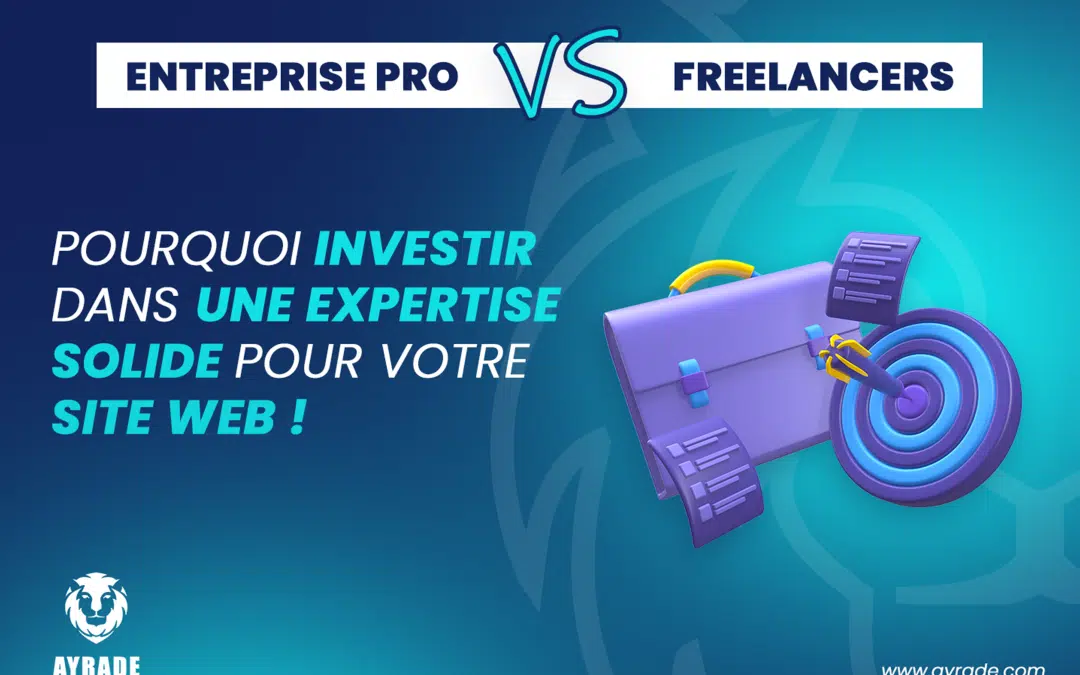 Entreprise Pro vs. Freelancer : Pourquoi investir dans une expertise solide pour votre site web !